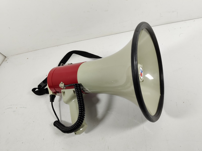 altavoz megafono funciona plastico 22.5x38x22.5 1u